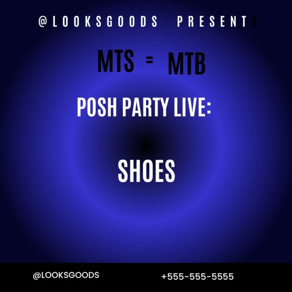 WOMEN- SHOES: Posh Party LIVE shoe quick list - Picture 1 of 1